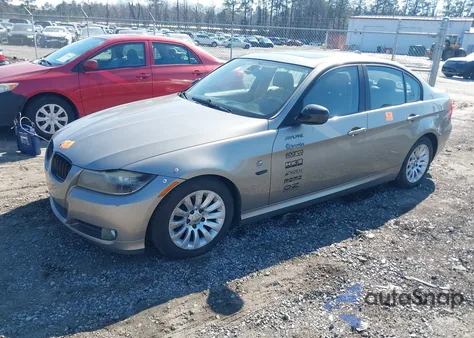 2009 BMW 328I z USA, uszkodzony, nr VIN WBAPH77509NM28844